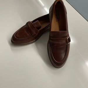 Pikolinos brown loafers women shoes